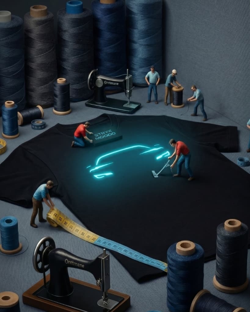 Luminescent graphics that come alive in the dark.