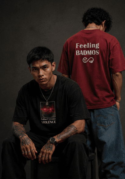 Unisex oversized drapes that make a statement.